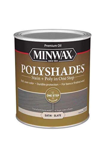 Minwax Polyshades One Step Wood Stain and Polyurethane Finish 1qt