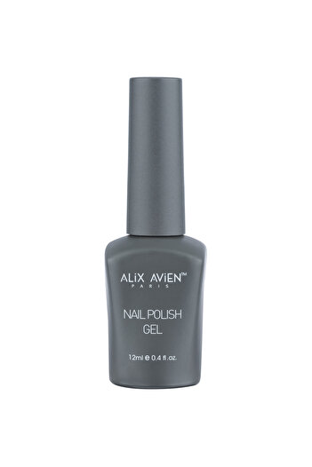 Alix Avien UV Kalıcı Sarı Simli Jel Oje 21 - Gel Polish - 12 ml