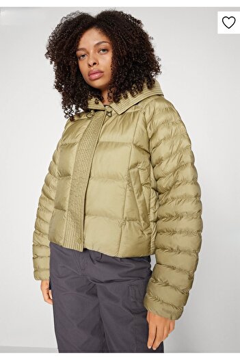Nike Sportswear Swoosh Puffer PrimaLoft® Yeşil Kadın Mont