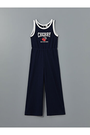 LC Waikiki LCW Kids Crew Neck Girl's Jumpsuit