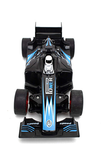 Fab N Funky 1: 18 Four-way Suspended Steering Wheel Graffiti Remote Control Car - Black & Blue