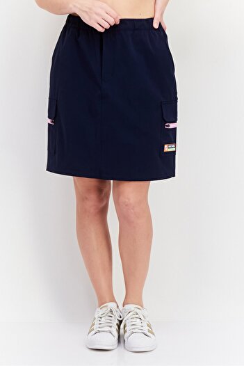 SKECHERS Women Sportswear Fit Outdoor Skirt, Navy