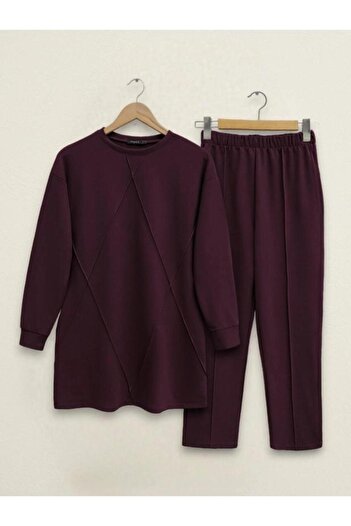 İPEK TUTUŞ Women's Front Stitched Double Suit