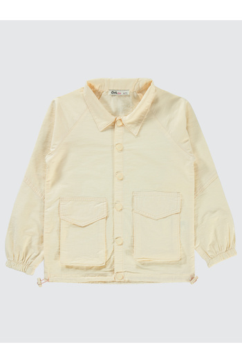 Civil Girls 6-9 Years Old Girl's Ecru Jacket