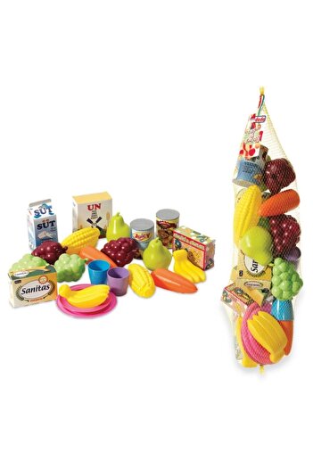 DeYiDo Mesh Fruits - Kitchen Set - Home Toy Sets - Fun Market Dollhouse Play Set