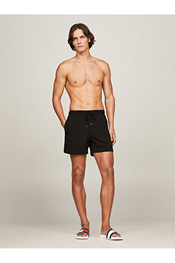 Tommy Hilfiger Regular Fit Deniz Şortu Cepli Mayo Short Erkek MAYO SHORT UM0UM02793 BDS