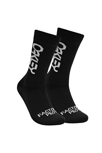 Oakley Factory Pilot Mtb Socks Men's Black Socks Men's Socks Fos900880