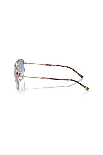 Ray-Ban RB 3707 92023F 57 Unisex Geometrik Rose Gold Metal Güneş Gözlüğü