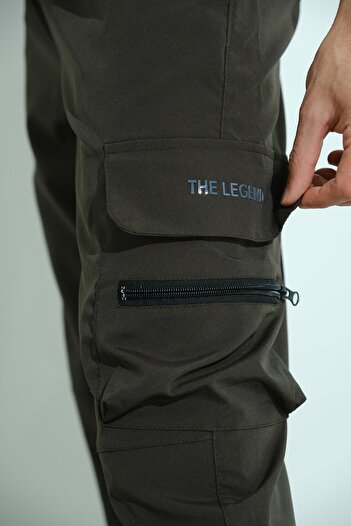 Oksit Luigi Slim Fit Court Parachute Outdoor Men's Tracksuit Bottom with Cargo Pocket