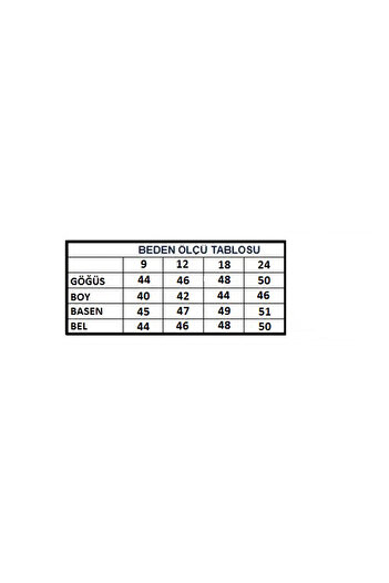 Elayza EKOSE DESENLİ BELİ VE KOLLARI LASTİKLİ FİYONK DETAYLI KIZ ÇOCUK ELBİSE