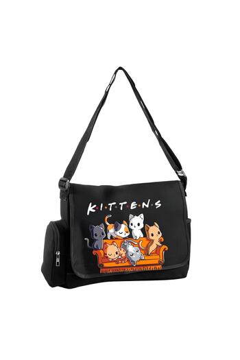 DENİKK Printed Messenger Bag