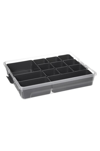 Five Simply Smart Samba Durable Polypropylene Storage Compartment Box 4.8 Liter