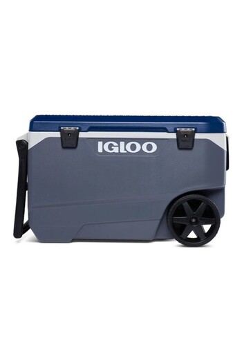 IGLOO صندوق تبريد أسطواني من البولي إيثيلين من ماكس كولد لاتيتيود بسعة 85 لترًا