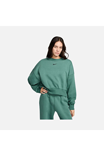 Nike Phoenix Fleece Women's Hoodie - Brown Fleece Sweatshirt Dq5761