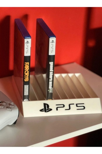 3D Brothers PS5 Games Disk Organizer Stand Base for PS5 organizer CD Games Stand