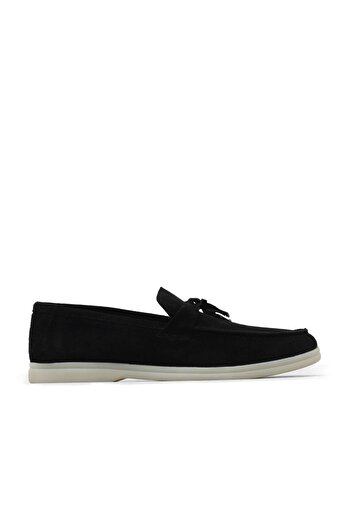 Bueno Shoes Чорні замшеві чоловічі повсякденні черевики 05ms101