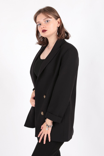 AYHAN 90491 Model Women's Blazer Jacket