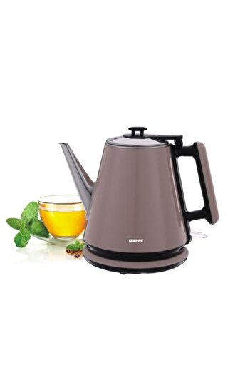 Geepas Portable Double Layer 1.2L Electric Kettle with Inner Stainless Steel & Auto Shut-Off