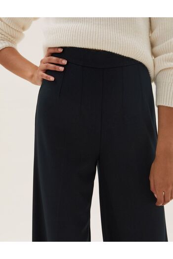 Marks & Spencer Wide Leg Örme Pantolon