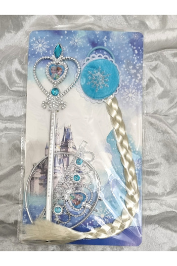 Brassito Girl's Elsa Model Crown Buckle and Snows - Color Options