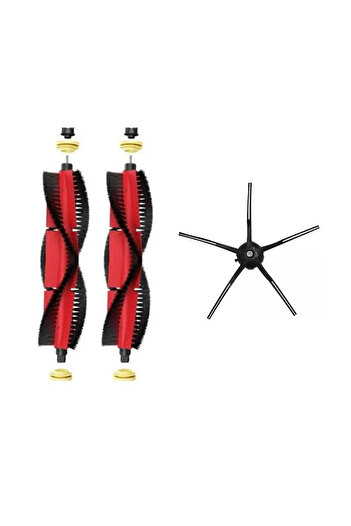 ROPALDE S5 Max και S6 Maxv - Σετ ανταλλακτικών 3 τεμαχίων συμβατό με ρομποτικές ηλεκτρικές σκούπες