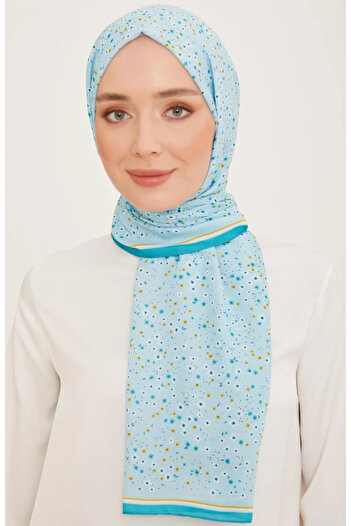 Armine Trend Shawl 10004-12 Turquoise Blue