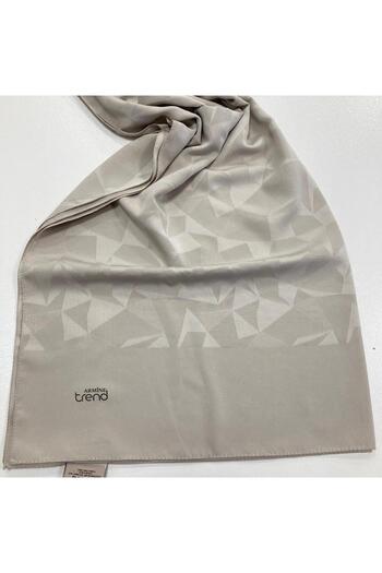 Armine J.Capri Sand Beige Patterned Trend Shawl 7-321