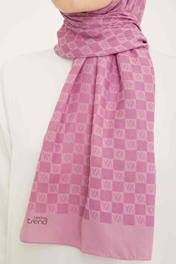 Armine Trend Ultra Light a Logo Lilac Shawl 18 - 21166