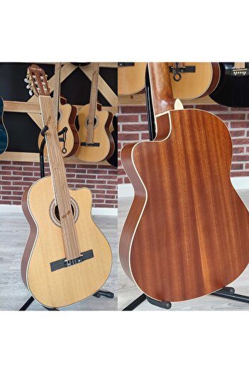 Clariss Hg400nc Kesik Kasa Klasik Gitar (MAT)