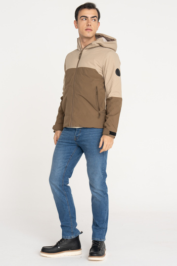 Jack & Jones Men's Waterproof Hooded Seasonal Jacket - Aiden