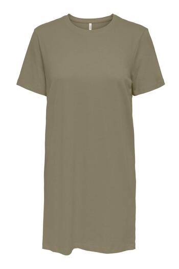 ONLY Onlmay Life S/S June Dress Box Jrs Khaki