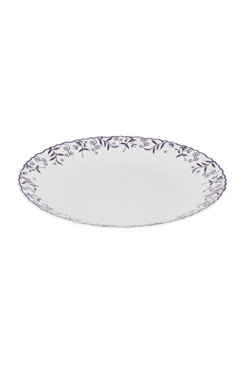 ROYALFORD 10.5" White Opalware Dinner Plate- RF12230