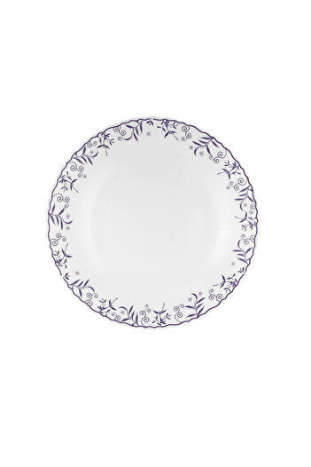 ROYALFORD 10.5" White Opalware Dinner Plate- RF12230