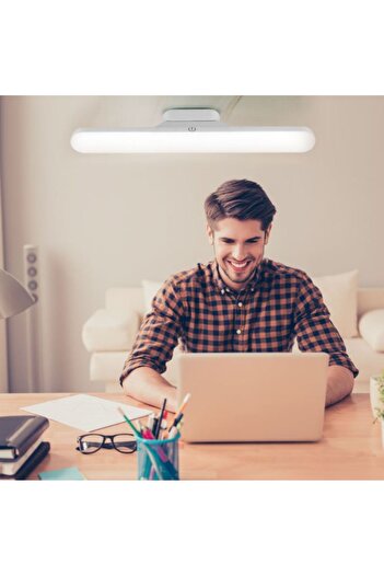Cata Ct-5249 Şarjlı Led Işık Usb Şarjlı Kablosuz Mıknatıslı Led Lamba 3 Farklı Işık Rengi