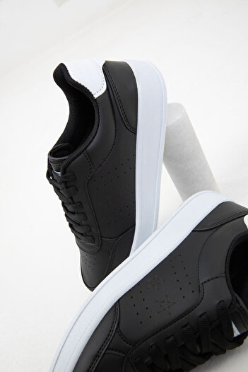 SOHO Siyah-Beyaz Kadın Sneaker 20157
