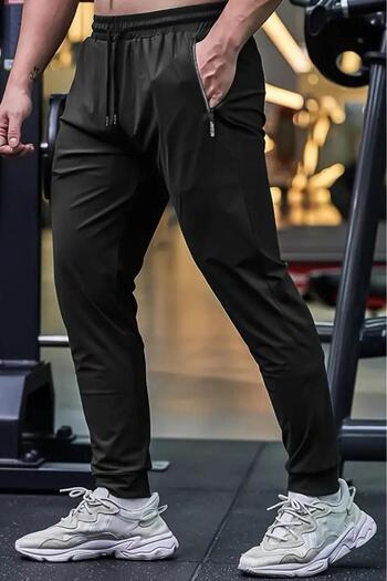Oksit New Sport Zipper Detailed Men's Running Jogging Workout Gym Sweatpants