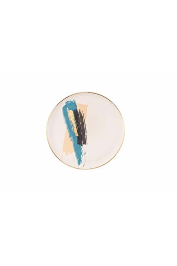 Porland Dash Pattern3 Flat Plate 21cm