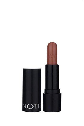 Note Cosmetics Deep Impact Lipstick 07 Warm Chocolatte Kremsi Dokulu Yarı Parlak Ruj - Kahverengi