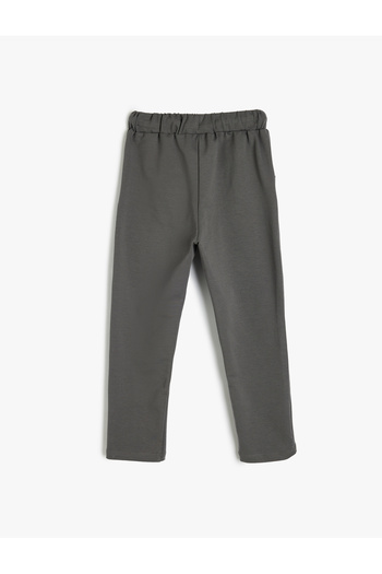 Koton Cotton Buttoned Pocket Detailed Trousers Look Sweatpants