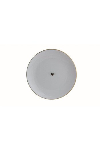 Porland Date Pattern1 Flat Plate 17cm
