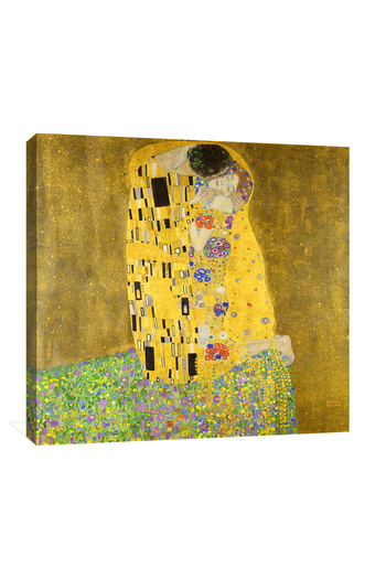 AllureArtDesign The Kiss Kanvas Tablo, Öpücük Tablo, Gustav Klimt Öpücük Tablo