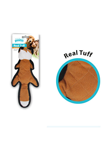 Pawise Real Tuff Fox Dog Toy 34 cm