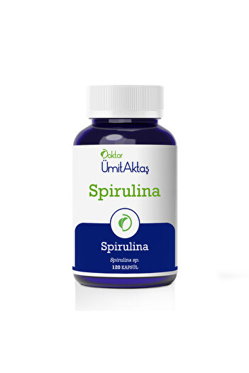 Dr. Ümit Aktaş Spirulina - 120 Capsules - Food Supplement