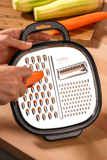 Nehir Stainless Steel Horizontal Digit Grater