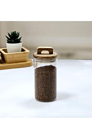 Perotti Acacıa 210ml Glass Jar 6.5*10