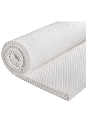 mandeep 7 cm Orthopedic Visco Mattress - Zippered Pillowcase Gift