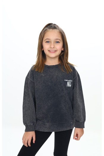 Toontoy Girl's Inspirotion New Printed Sweatshirt