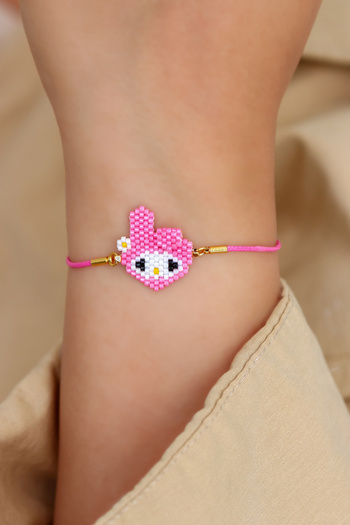 Kübüşün Atölyesi Kuromi Melody Bracelet - Character Series