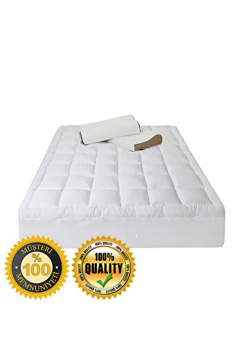 mandeep Micro Cotton Puff - Bed Saving Sleeping Mattress with Gift Pillowcases