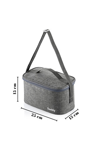 Toddy Thermos Lunch Box & Thermal Thermal Insulated Lunch Box & Hot Cold Meal Carry Bag